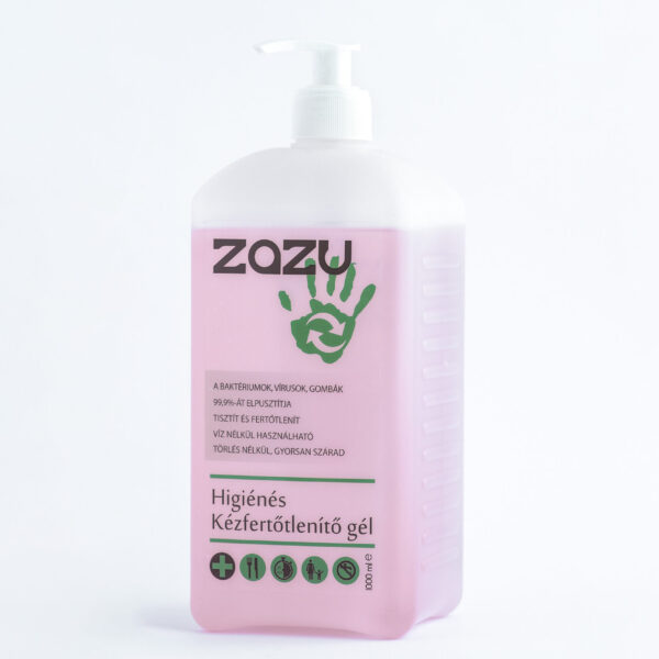 Zazu kézfertőtlenítő gél - 1000 ml