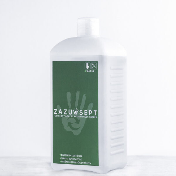 Zazusept bőr és felület-fertőtlenítő folyadék - 1000 ml